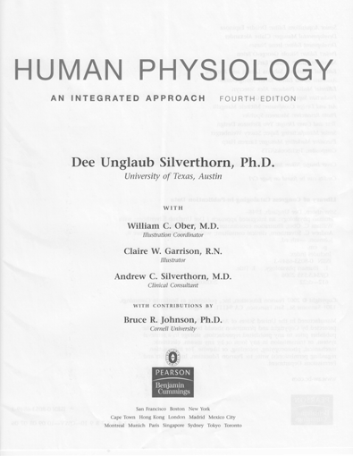 Human Physiology an Integrated Approach