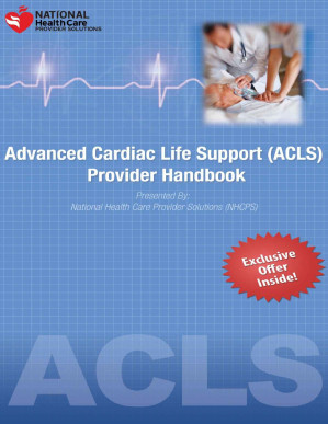 Advanced Cardiac Life Support (ACLS) Provider Handbook
