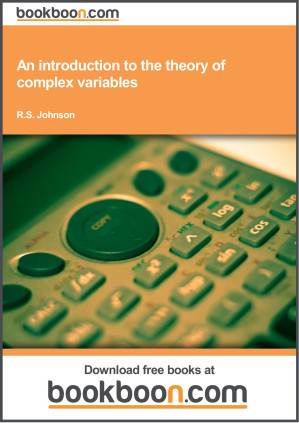 An Introduction to the Theory of Complex Variables
